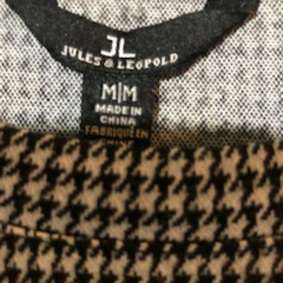 Really Cute Cropped Houndstooth Top - Picture 2 of 2